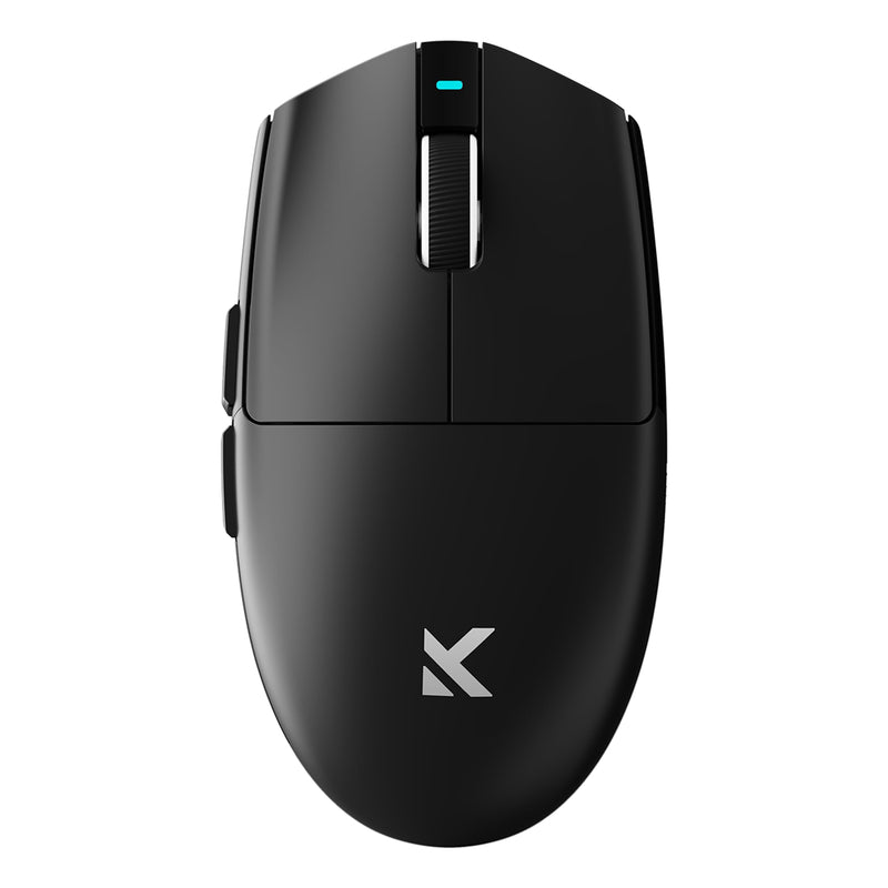 MCHOSE G3 V2 Pro Wireless Gaming Mouse, Symmetrical, PAW3395, 26K DPI, Tri-Mode Connection, Wireless/Wired 1K Polling, 59g Weight, 800mAh Battery - Black