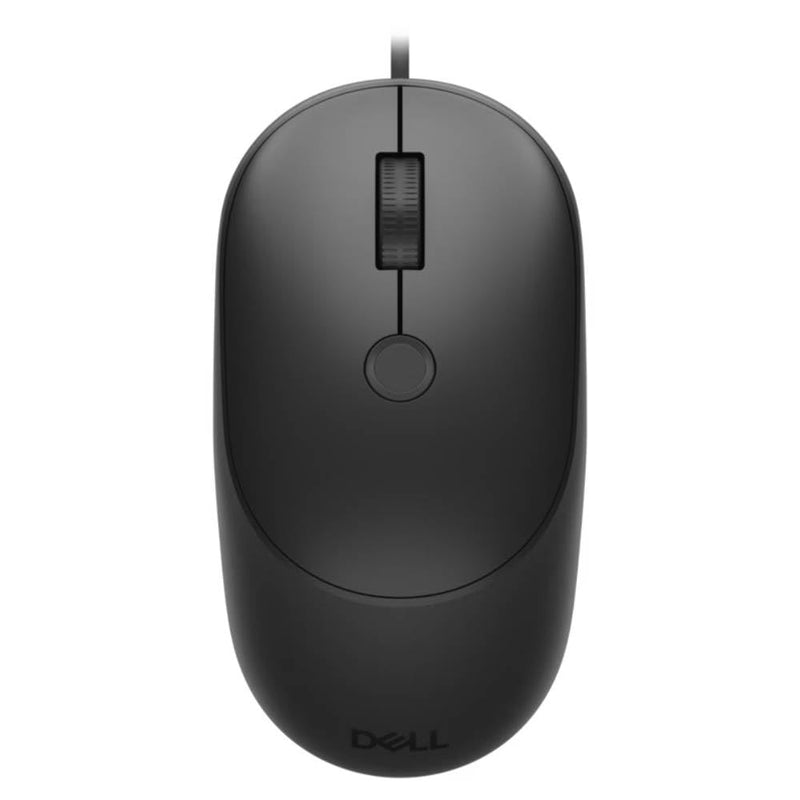 Dell Pro 5 Wired Fingerprint ESS Mouse - MS526C | USB Wired, USB Powered, 3 Year Warranty, Cable Included, Symmetrical Design
