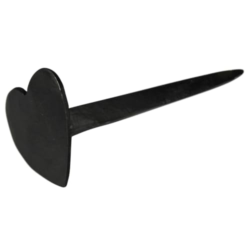 Homart Heart Nail, Iron, Black