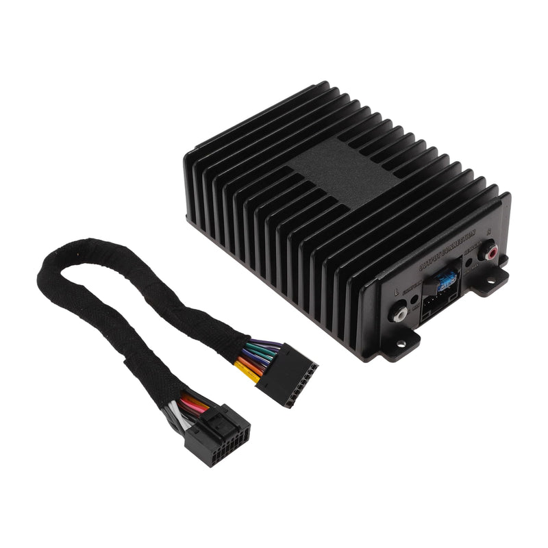 12 V Car Power Amplifier Class A/B Full-Range Amplifier | Car Audio Stereo Amplifier, Stereo Power Amp for Subwoofer and Door Speakers