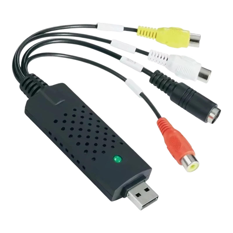 1pc Video Capture Card USB Device RCA Audio Converter VHS Mini