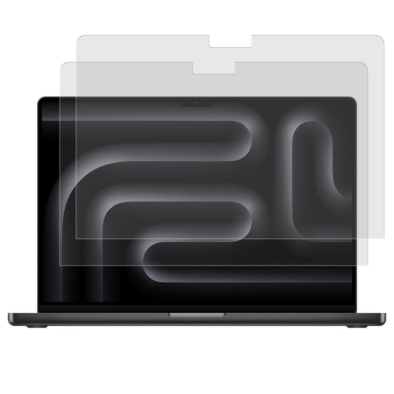 2 Pack Tempered Glass Screen Protector for MacBook Air 13.6 inch 2026-2022 (M5 M4 M3 M2 A3449 A3240 A3113 A2681), 9H Hardness Anti-Scratch Anti-fingerprint