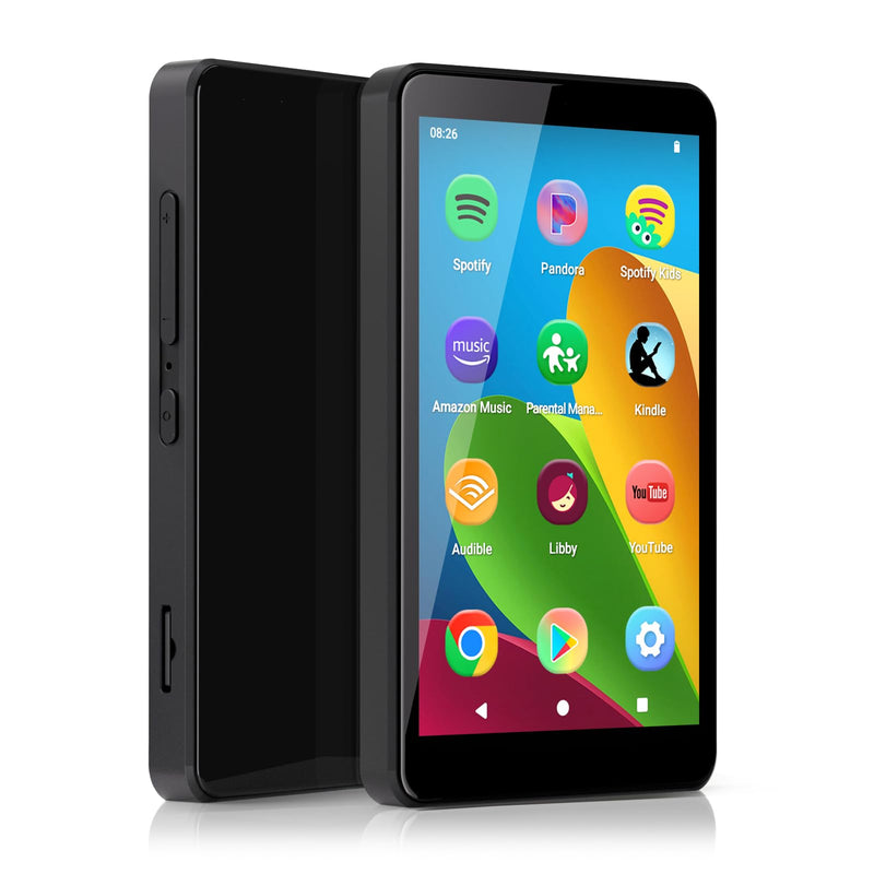 MP3 Player for Kids with Spotify, Parental Controls, Android 14 | Play Store, Spotify Kids, Audible, Amazon Music, Libby, Eye-Friendly Night Mode, Up to 512GB, Updated M4S