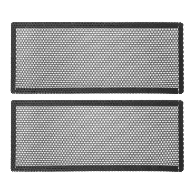 2PCS 280 x 140mm Computer Case Fan Dust Filter, Magnetic Frame | Dust proof Case Covers for Computer Fan