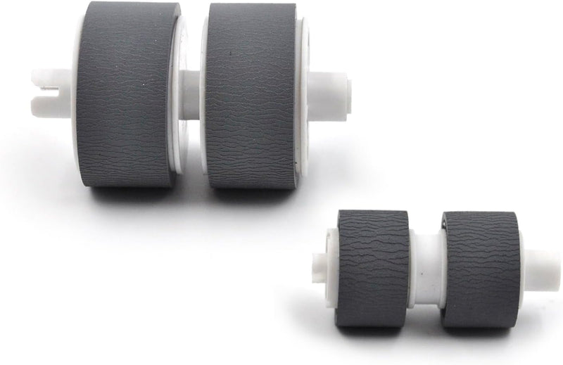 Feed Roller Kit Compatible with Canon DR-C125, DR-C225, DR-C255, DR-C225II, DR-C225W Scanners – Pick Roller + Brake Roller Replacement Set