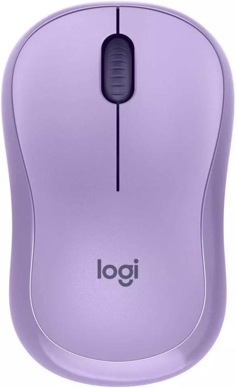 Logitech M220 Wireless Mouse, Purple | Silent Clicks, Compact Design