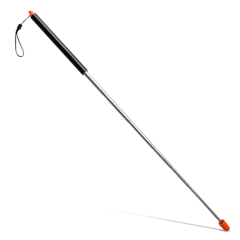 Pointer Stick for Classroom,39" Telescopic Stick with Lanyard | Extendable Stainless Steel Teacher Pointer,Retractable 20cm to 99cm,Lightweight,Ideal for Classroom and Presentations