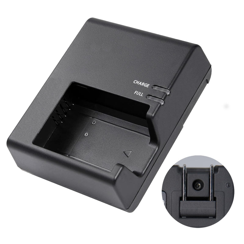 LC-E10 LC-E10C Quick Wall Battery Charger for LP-E10 LC-E10E Battery Compatible with Canon EOS Rebel T7 T6 T5 T3 T100 4000D 3000D 2000D 1300D 1200D 1100D 4000D Cameras (NOT for T3i T5i T6i T6s T7i)