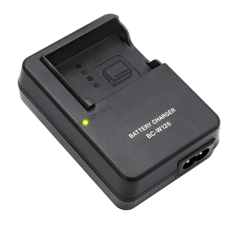 BC-W126 Battery Charger for NP-W126 NP-W126S Battery Compatible with Fujifilm X100vi, X100V, XM5, XE5, XT30II, XT30, X Half, XS10, XT20, XE4, A5 Cameras