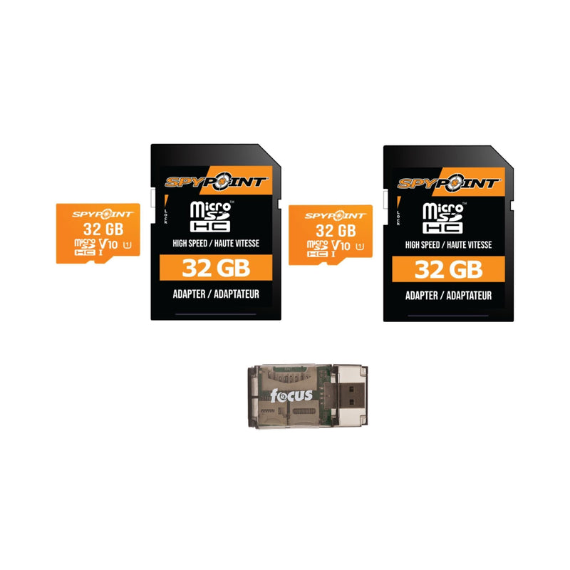 Spypoint 32GB microSD Memory Card Bundle
