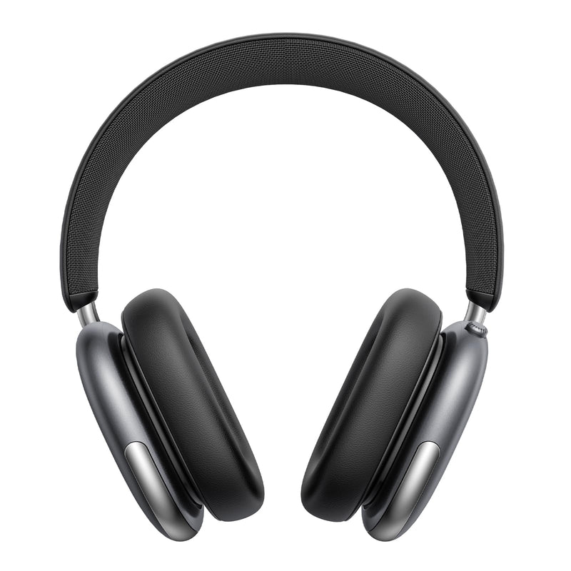 Eduiosma Bluetooth Headphones Wireless Over Ear 80H Playtime with Mic | Noise Reduction, Low Latency, Bluetooth 6.0, Deep Bass, Hi-Fi Stereo Sound, Comfortable, Lightweight for Travel Home Work Black
