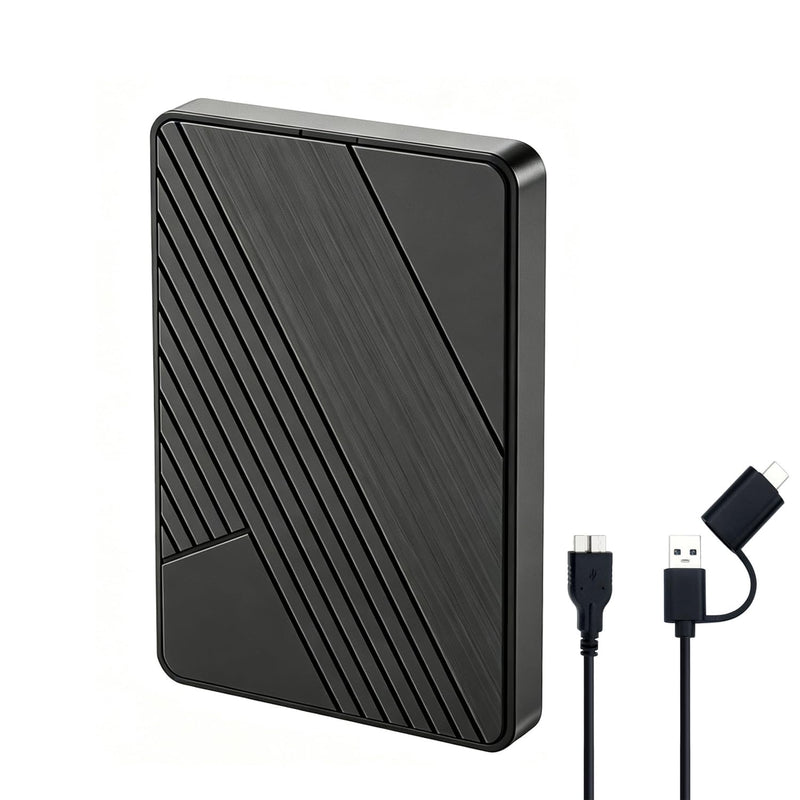 HWAYO Ultra Slim Portable External Hard Drive USB 3.0 HDD Storage for PC, Mac, Laptop, Desktop, Chromebook, PS4, Xbox one (120GB) 120GB