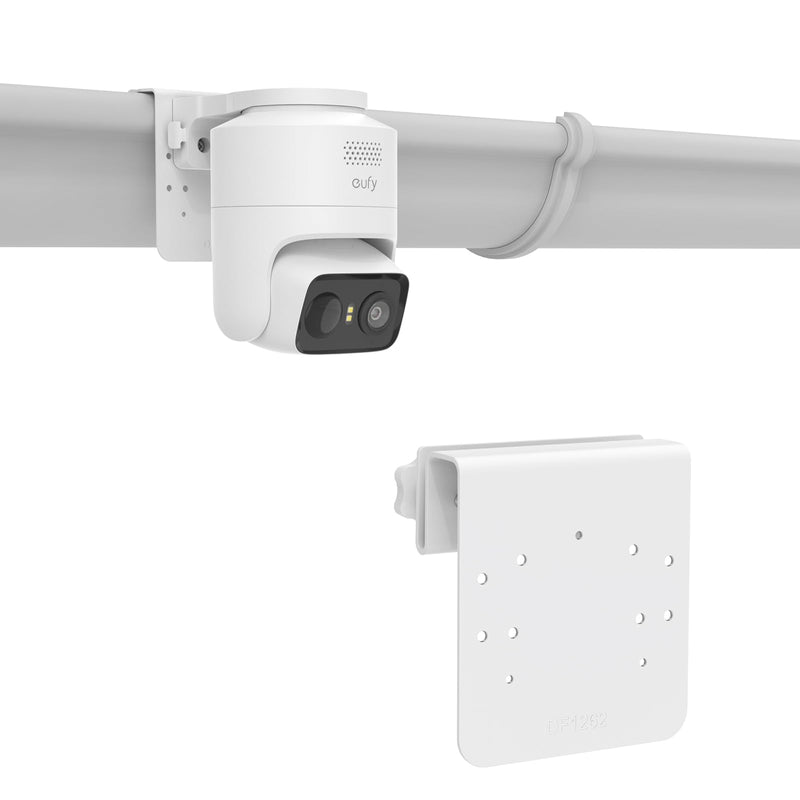 Gutter Mount Bracket Compatible with eufy Security eufyCam C37/C31 Camera (White)