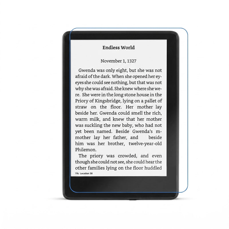 Anti-Glare (Matte) Screen Protector for Kindle Paperwhite 4/5/6 & Kindle 10（2019）/KPW 10th (2022) - High Clarity, Fingerprint Resistant, Slim Film, Explosion-proof(KPW6（2024）) KPW6（2024）