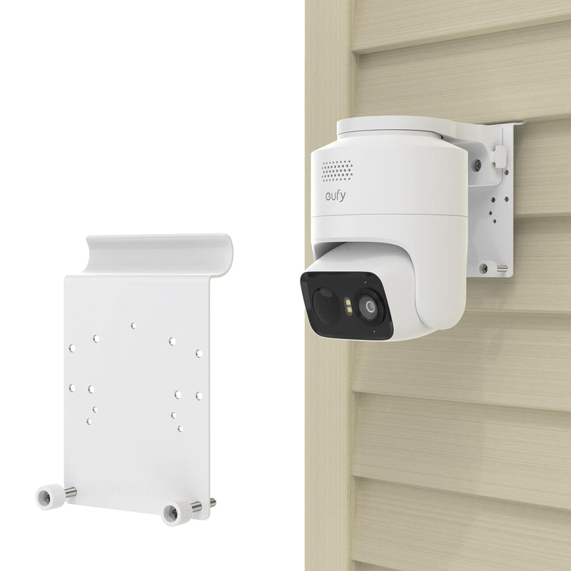 Vinyl Siding No Drill Mount for eufy Security eufyCam C37/C31 &Tapo Camera (White)