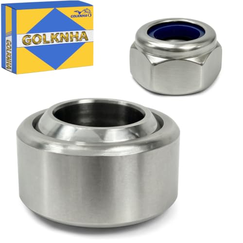 50754 Pillowball Bearing & Nut Replacement Compatible with Air Lift Performance Suspension Kits, Stainless Steel Nut & Bearing Steel Inner Ring-1PCS 2