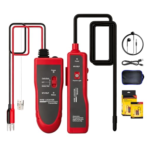Underground Wire Locator, Electrical Wire Tracer for Locate Buried Cable