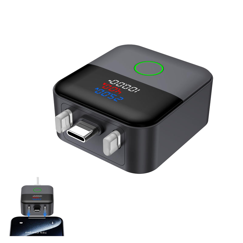 140W Smart Auto Stop Charging Adapter : Ai Auto Power Off Charger Protector | Physical Disconnect Battery Guard, USB-C Fast Charger with Physical Cut-Off for iPhone,Tablet,Earphones & All Type-C Devices Black