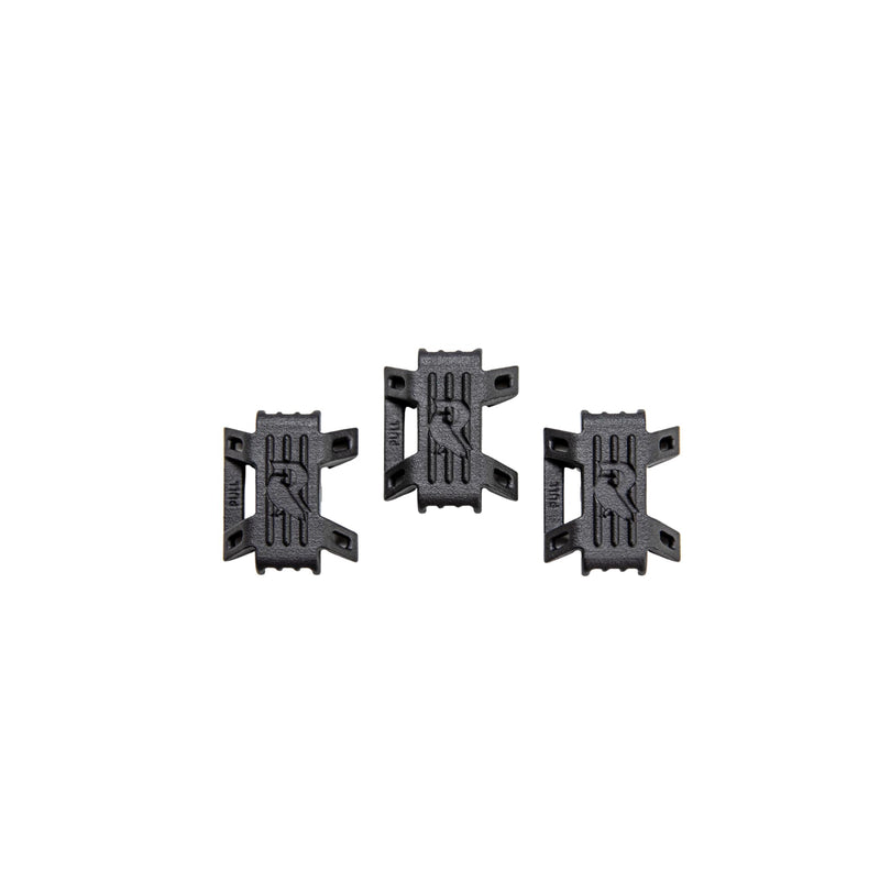 Ryker USA Tool-Free Cable Management Clips for Picatinny Rail, 3 Pack | Tool-Free Snap-On Installation No Screws, Tape, Zip Ties, or Adhesive Built-In Cable Routing Picatinny / 1913 Rail Compatible