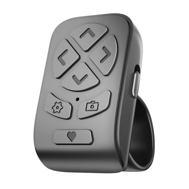 Scrolling Ring Remote for TikTok & Phone Camera, Compatible with iPhone | Hands-free TikTok YouTube Shorts Video Scrolling, Kindle App Page Turner, for iPad Android Tablets for Bed Reading Travel