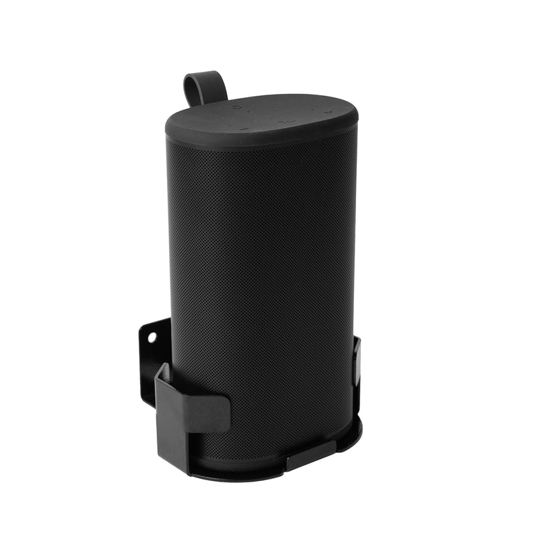 shinar Speaker Wall Mount Bracket Holder Compatible with Sonos Play Black | Metal Mount Accessory Stand Mount-Space Saving Compatible with Play 2026 Bracket Max.10kg Supports the use of Charging Base