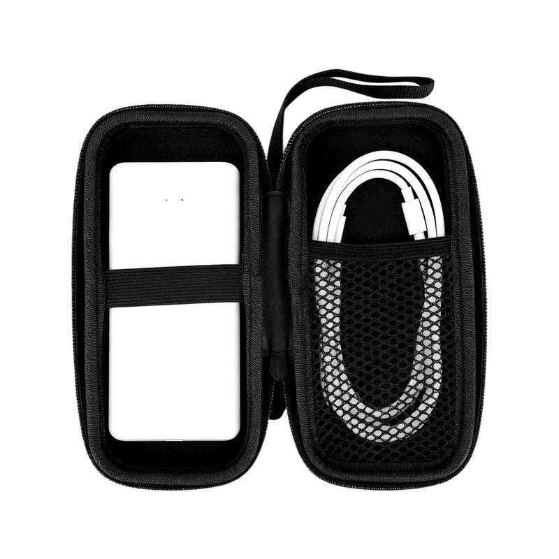 26,250mAh 300W Protective Hard Case for Anker Prime Power Bank (Black) | Shockproof, Water-Resistant, Portable Travel Bag with Strap & Zipper