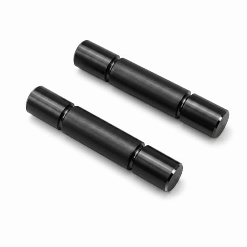 Precision Black Steel Mounting Pins Compatible with Escort 20 Gauge Models, Durable Replacement Hardware Components, Corrosion Resistant Construction, 2-Pack Set
