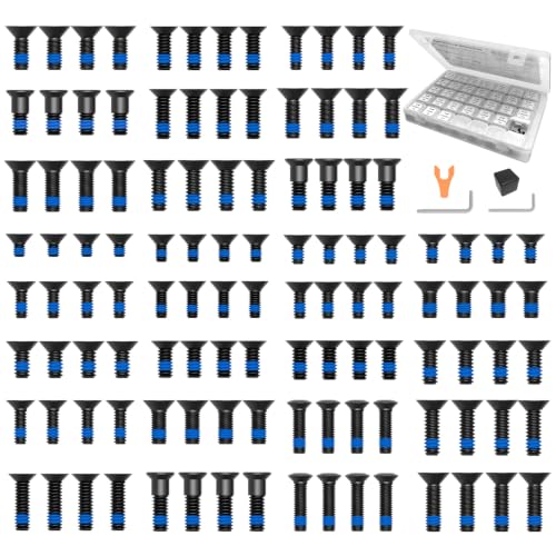 Red Dot Screw Kit,116PCS, M3, M3.5, M4, #6-32, #4-40, #6-40, #6-48
