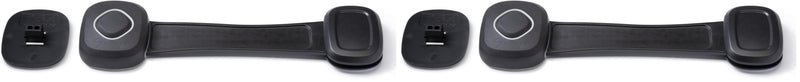 Safety 1st OutSmart Multi-Use Lock, Black (Pack of 2) Negro 1 Count (Pack of 2)