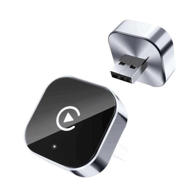 Wireless CarPlay Adapter for iPhone, Android, 2026 Upgrade Convert Wired to Wireless Apple CarPlay Adapter, Mini Size USB Stable Control, Plug and Play