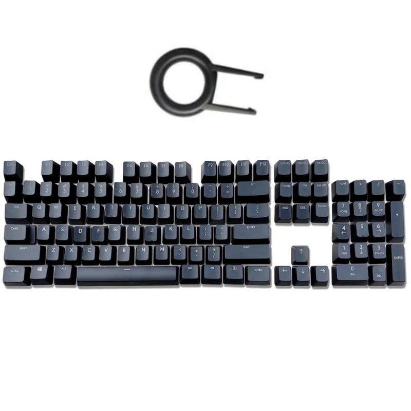 Full Set of Keyboard 104 Keycaps Replacement for Logitech G512 G513 RGB Gaming Mechanical Keyboard Black
