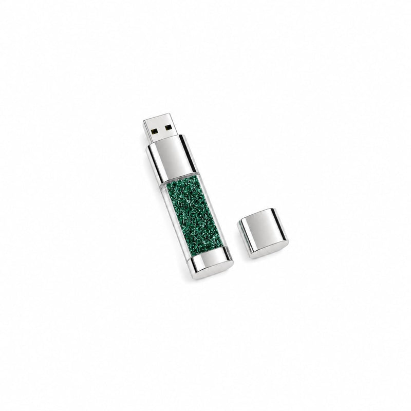64GB USB Flash Drive for PC, Teal - External Storage (~58GB Free)