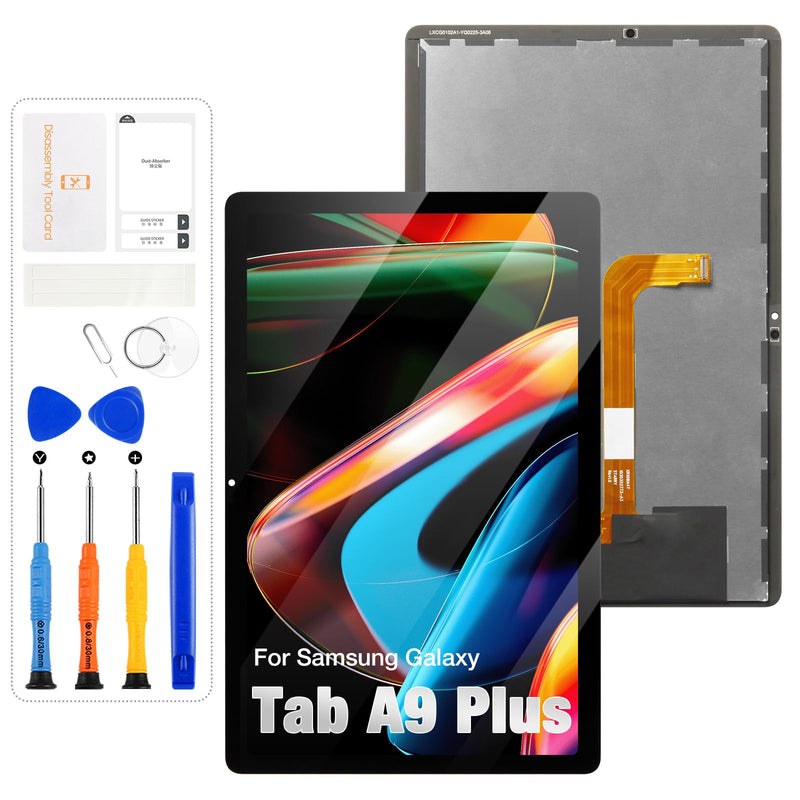 for Samsung Galaxy Tab A9+ Screen Replacement X210 LCD No Frame | for SM-X210 SM-X215 SM-X216B,LCD Display Digitizer Touch Assembly,Ideal For Cracked Screen Repair,11 Inch