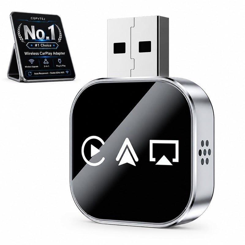 Car Accessories Screen Mirroring Adapter Auto Link Pro Carplay Movie Player 2026 TV for Apple Wireless Watch Bluetooth with iPhone Cute Gadgets Cool Electronics Automotive Video Drive