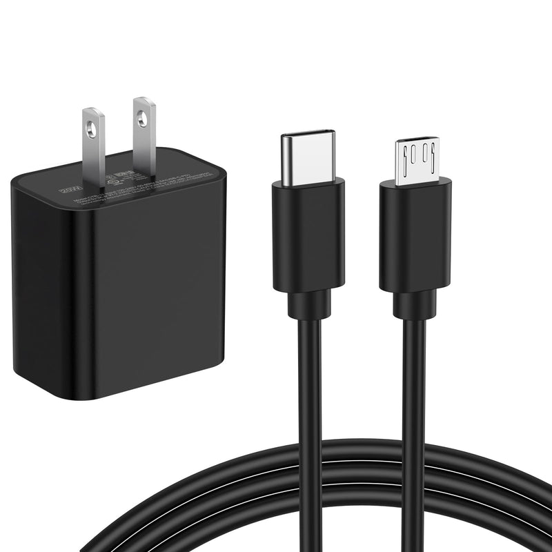 Micro USB Charger for Kodak Pixpro Astro Zoom AZ401 AZ252 AZ405 AZ901, FZ55/C123, and Tascam DR-05X DR-40X 22WL 70D,Micro USB Charging Cable with USB C Charger Block for Kodak Pixpro Astro