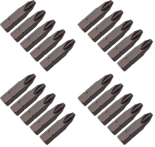 uxcell 5pcs 5/16" Hex Shank 32mm Length Magnetic Phillips Cross Screwdriver, PH3 Head Screwdriver Bits S2 Alloy Steel (Pack of 4) PH3 (Pack of 4)