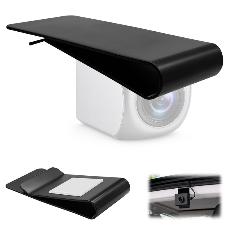 2 Pcs Universal Rear Window Dash Cam Mount,Slide-Down Vehicle Window Clip | Metal Universal Rear Window Dash Cam Mount for Rear Camera & Dash-Cam, Stainless Steel, No Drilling Required