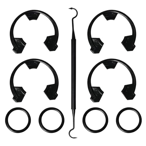 Water Softener Seal Kit | Replace Part Numbers 7337571, 7170288, STD302213, WS03X10025, 7337563, 1205500, 7116713, WS60X10004 | Includes Dow Molykote O-Ring Lubricant & Scratch-Free O-Ring Pick