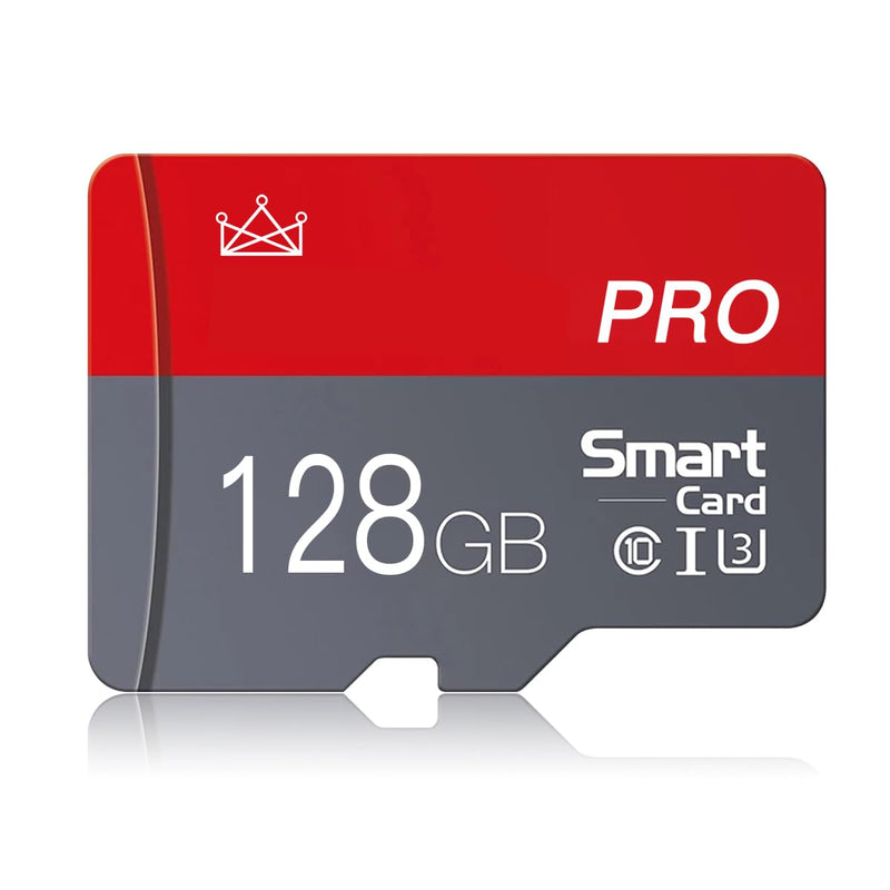 128GB Micro Memory Card Class 10 Memory Cards Mini TF Card with Adapter for Smartphones/Tablet/Drone/Game Console 128GB