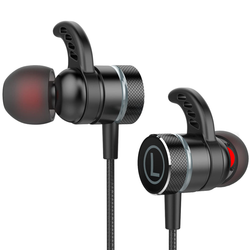 KASOTT SoundMaster Pro V1 - Gaming Earphones with Dual Audio Drivers,Battle Buds,in-Line Mic with Mute and Volume Control, Compatible with Xbox Series,Xbox One,PS5,PS4,Switch,Pc with 3.5mm Aux Black