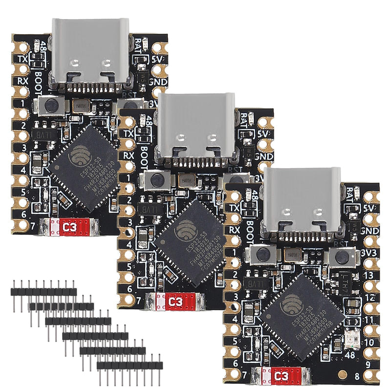 3PCS Type-C Supermini ESP32-S3 Development Board ESP32 S3 Supermini Development Board