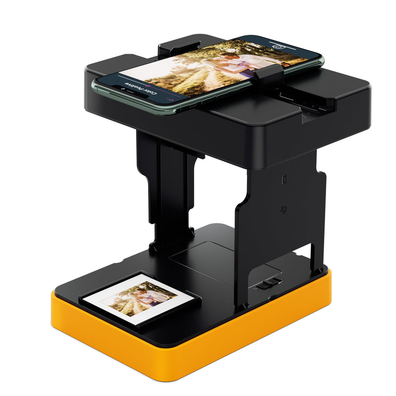 DigitConvert 35mm Mobile Film and Slide Scanner Converts Slides to Digital | Digitize 35mm old slides and negatives via smartphone. Battery-powered, portable film viewer for old photos