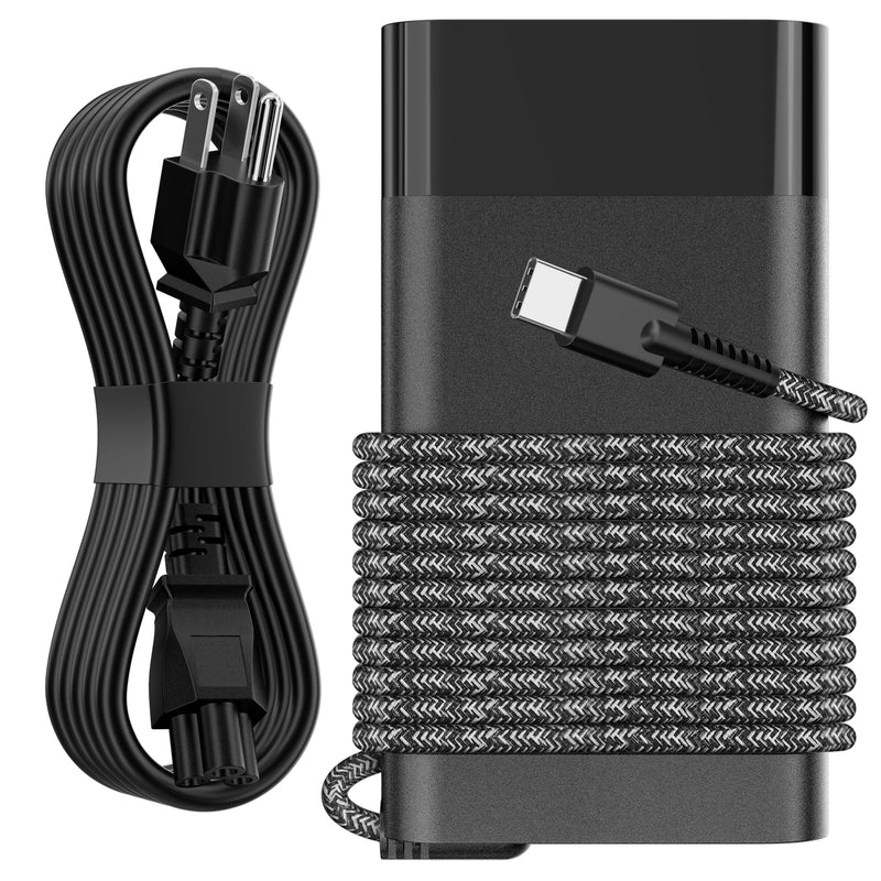 65W Slim USB C Laptop Charger Compatible with HP Spectre, Envy, Elitebook x360, Omnibook, Pavilion, Chromebook, Elite x2 Fast Charging Type C Power Adapter | Supports EliteBook, Pavilion, OmniBook, Dragonfly, ZBook and ProBook; compact 65W USB-C power ...