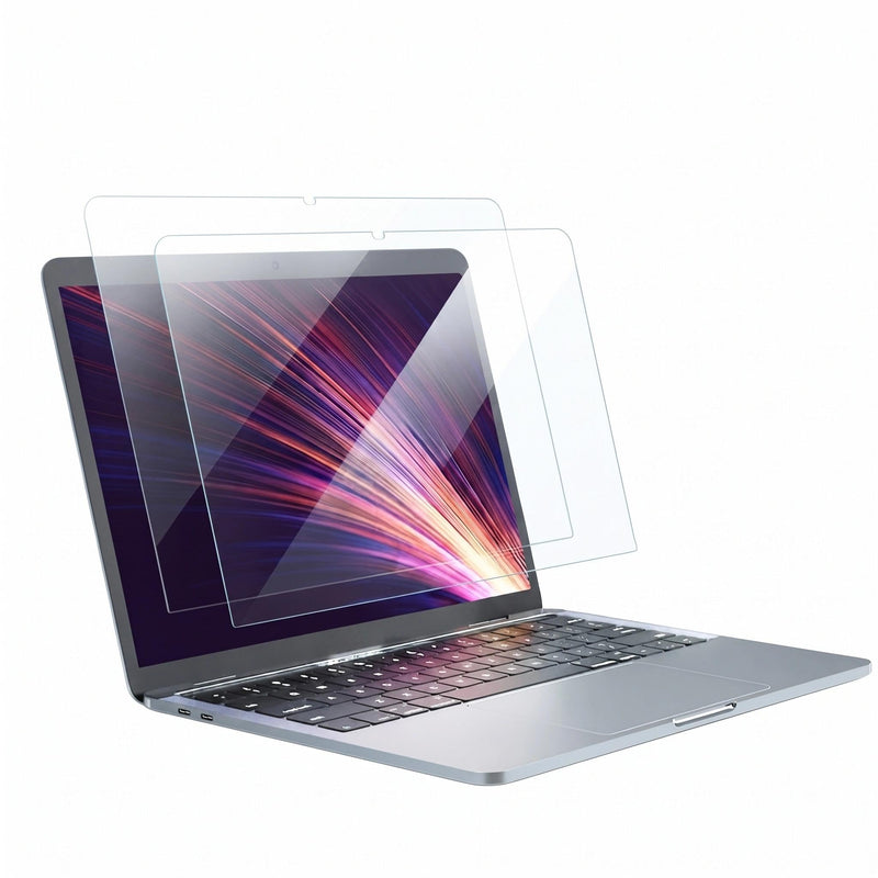 2Pcs Clear Screen Protector for MacBook Pro 14 inch (M5, M4),Soft Film | PET High-Definition Scratch-Resistant Film