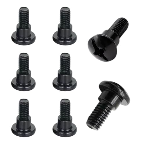 8-Pack Short M6 Step Bolt Compatible with Blackstone Gas Griddles