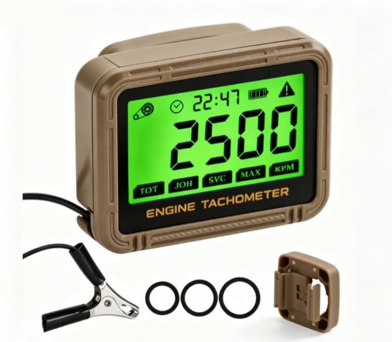 Small Engine Tachometer, Digital Tachometer, Chainsaw Tachometer