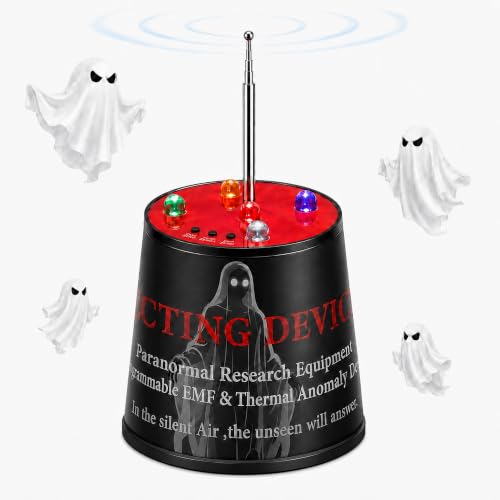 Ghost Hunting Equipment EMF Detector Temperature Detection 5 Levels Female