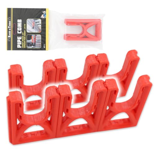 Rack-A-Tiers Pipe Comb - Modular Conduit Spacing System, 2 per Pack (63075)