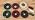 10Pcs 4.5'' Buffing Wheel & Compound Kit, Polishing Wheel for Angle Grinder 10