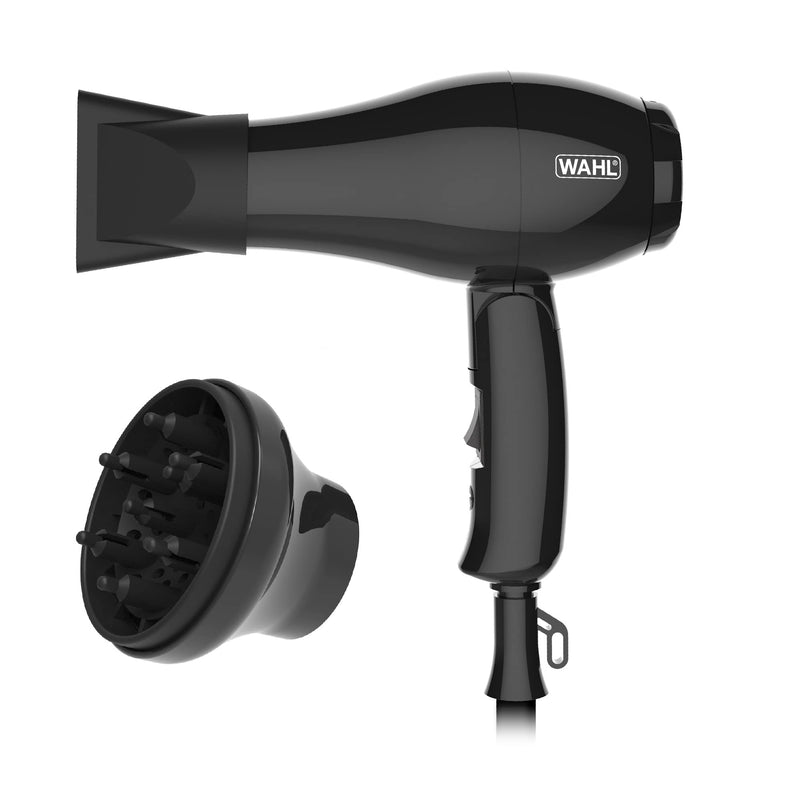 Wahl Compact Foldable Travel Hair Dryer with Worldwide Voltage